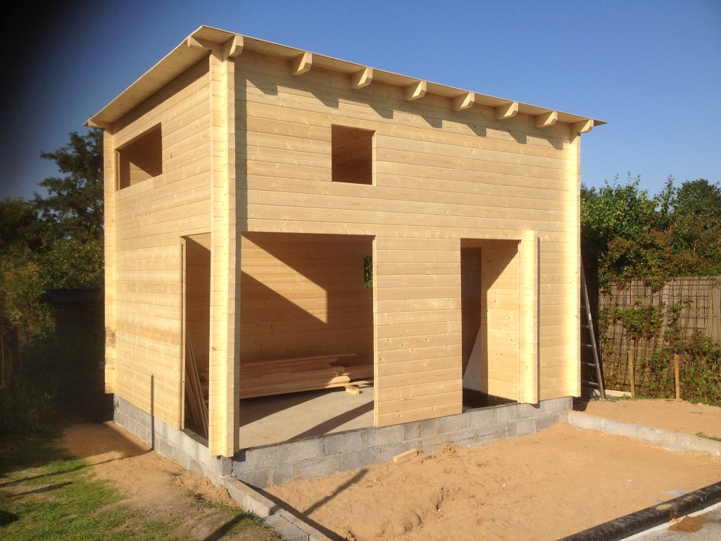 finishing the raw house within two days – mini house